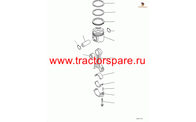PISTON RING ASS'Y,PER CYLINDER,PISTON RING ASSEMBLY, PER CYLINDER,RING ASSEMBLY, PER CYLINDER