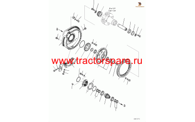 FINAL DRIVE ASS'Y,LH,FINAL DRIVE ASSEMBLY,LH