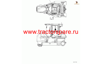 PLATE, WORK EQUIPMENT CONTROL LEVER PATTERN,PLATE,SHIFT PATTERN SELECT