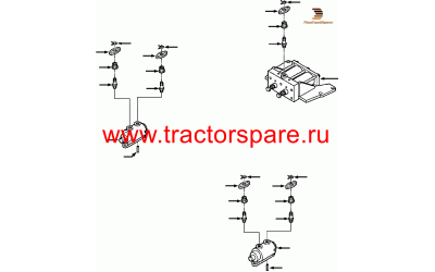 STEERING CYLINDER CONNECTIONS