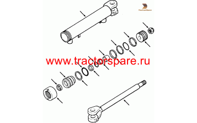 CYLINDER ASSEMBLY, ANGLE,CYLINDER ASSY, ANGLE