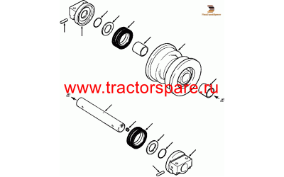 ROLLER ASSEMBLY, TRACK