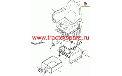 OPERATOR'S SEAT STAND, ASSY,SEAT, SUPPORT ASSEMBLY,SWIVEL, SEAT,TURNTABLE, SEAT