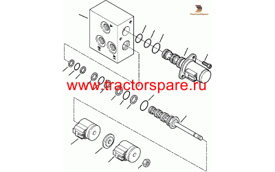 SOLENOID VALVE, ARM AND/OR HAMMER,SOLENOID VALVE, ASSEMBLY,SOLENOID VALVE, ASSY