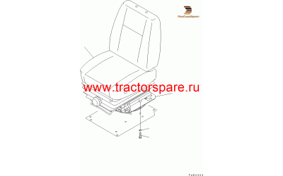 OPERATOR'S SEAT A,OPERATOR'S SEAT A,FABRIC,OPERATOR'S SEAT A,FABRIC SEAT