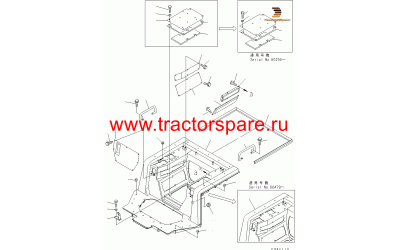 COVER,(FOR CANOPY),COVER,LHВ¤ UPPER,COVER,RH, UPPER