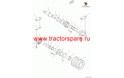 ROLLER ASSEMBLY, TRACK,TRACK ROLLER ASS'Y