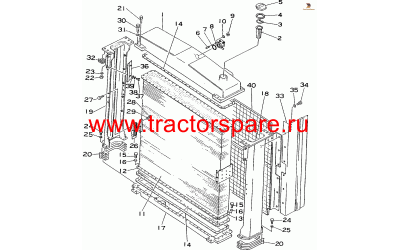 RADIATOR ASS'Y,G-TYPE