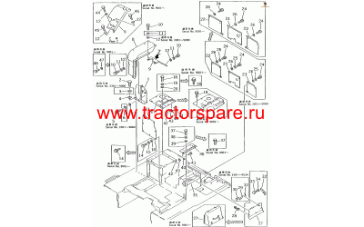 COVER,(FOR MULTI RIPPER),COVER,(FOR TILT AND MULTI RIPPER)