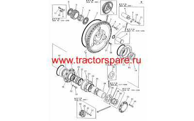 RING ASSEMBLY, SEAL RING ASS'Y