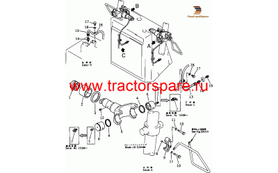 YOKE GROUP,BLADE CYLINDER