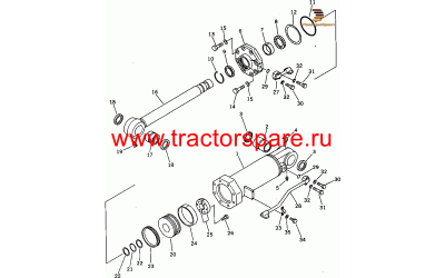 CYLINDER GROUP,RIPPER LIFT, LH,CYLINDER GROUP,RIPPER LIFTВ¤ LH