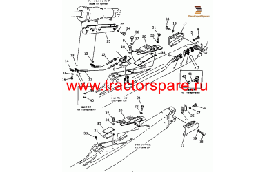 PIPING GROUP,TILT CYLINDER