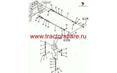 CONTROL GROUP,RIPPER TILT LINKAGE