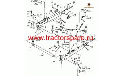 BRACKET,LH (WELDED)