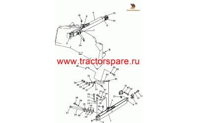 BRACKET,LH (WELDED)