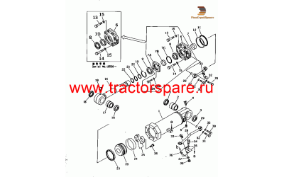 CYLINDER GROUP,RIPPER LIFT, LH