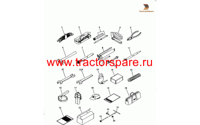 SPARE PARTS SET,(FOR HEATER)