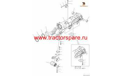 TRACK ROLLER ASS'Y,TRACK ROLLER ASSEMBLY, SINGLE FLANGE