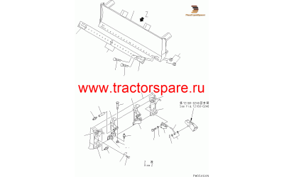 BRACKET,LH (WELDED)