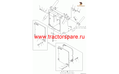 GRILLE,(PERFORATED DOUBLE MASK),GRILLE,RADIATOR