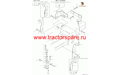 BRACKET,RH (TBG SPEC)