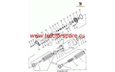 LOCK,LOCK,(DOUBLE RECOIL SPRING),LOCK,(FOR DOUBLE RECOIL SPRING),LOCK,(FOR DOUBLE SPRING)
