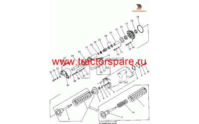 CYLINDER,(FOR TRIMMING DOZER)