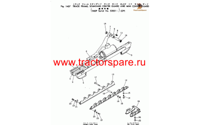 TRACK FRAME ASS'Y,LH