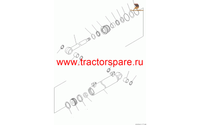 SERVICE KIT,SERVICE KIT, HYDRAULIC CYL