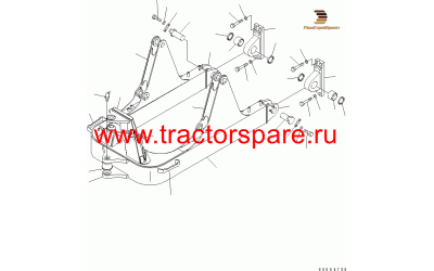 BRACKET,RH (WELDED)