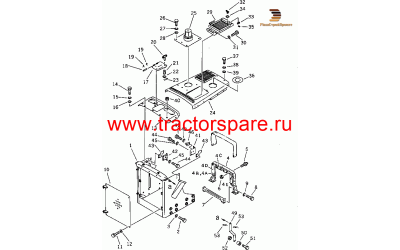 GRILLE,(FOR D65E-8C)