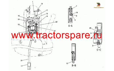 BRAKE CONTROL,BRAKE CONTROL GP,BRAKE CONTROL GROUP,CONTROL GP-PARKING BRAKE