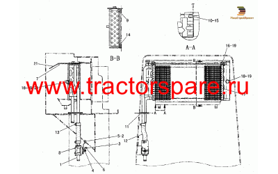 CAB HEATER,CAB HEATER GROUP,HEATER GP-CAB