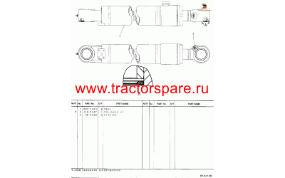 BUCKET CYLINDER AND SEAL,CYLINDER & SEAL GP-BUCKET,CYLINDER AND SEAL GP