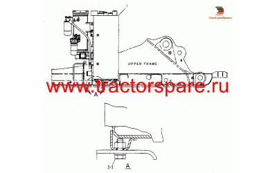 HYDRAULIC TANK AND MOUNTING,TANK AND MTG GP