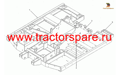 FRAME AS,UPPER FRAME ASSEMBLY