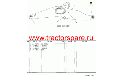 ARM & BEARING AS,ARM & BEARING AS-LIFT,LIFT ARM ASSEMBLY