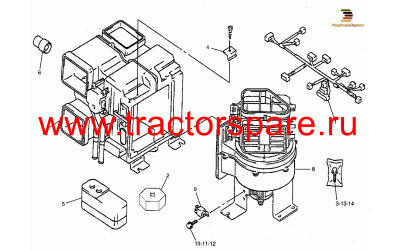 HEATER,HEATER GP,HEATER GP-CAB