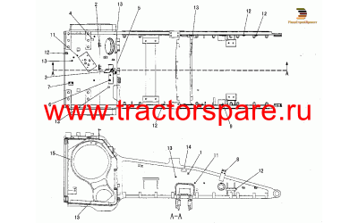 FRAME AND CASE ASSEMBLY