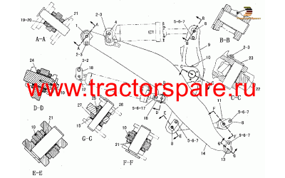 BUCKET CONTROL GROUP,CONTROL GP-BUCKET