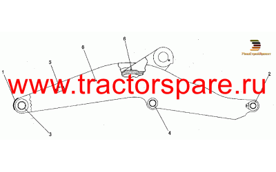 ARM & BEARING AS-LIFT,BEARING AND LIFT ARM ASSEMBLY,LIFT ARM ASSEMBLY