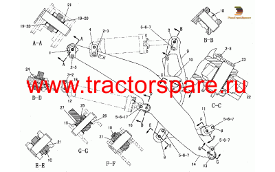 BUCKET CONTROL GROUP,CONTROL GP-BUCKET