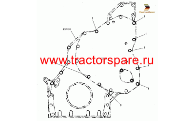 FASTENER GP-FRONT COVER,FRONT HOUSING FASTENER,FRONT HOUSING FASTENER GROUP