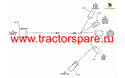 HARNESS ASSEMBLY,HARNESS ASSEMBLY-LOCKOUT INDICATOR