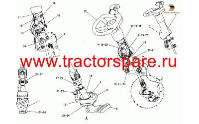 CONTROL GP-STEERING,STEERING COLUMN GROUP,STEERING CONTROL GP,STEERING CONTROL GROUP