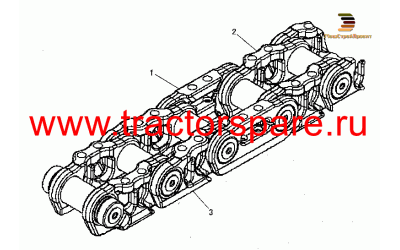 LINK AS-TRACK,TRACK LINK ASSEMBLY