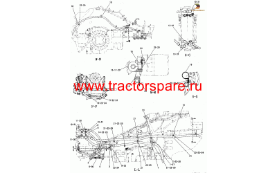 AXLE OIL COOLER LINES GROUP,LINES GP-AXLE OIL COOLER