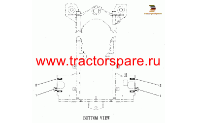 HARDWARE GP-REAR FRAME,ROADING FENDERS MOUNTING HARDWARE GP,ROADING FENDERS MOUNTING HARDWARE GROUP