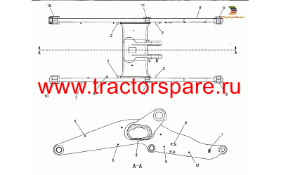 ARM AS-LIFT,LIFT ARM ASSEMBLY